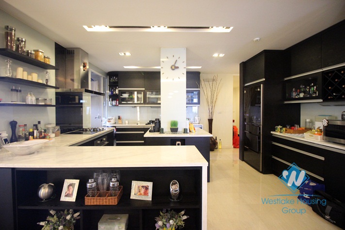 Decorated and luxurious apartment for rent in Ciputra, Ha Noi